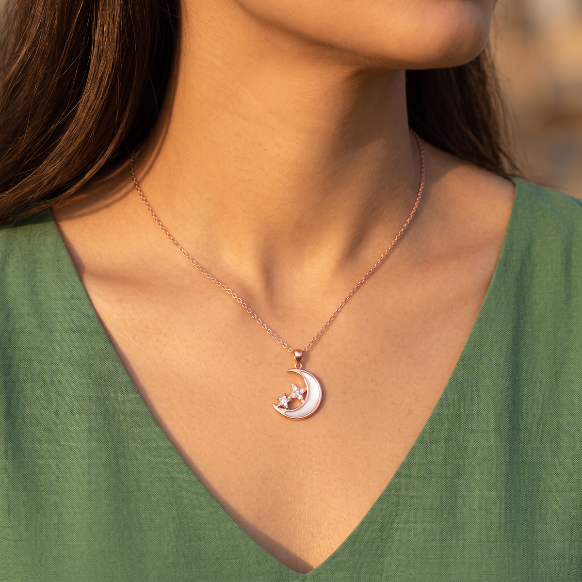 Moonlit Dreams Pendant Necklace