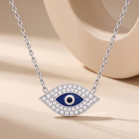 Mystic Eye Pendant Necklace