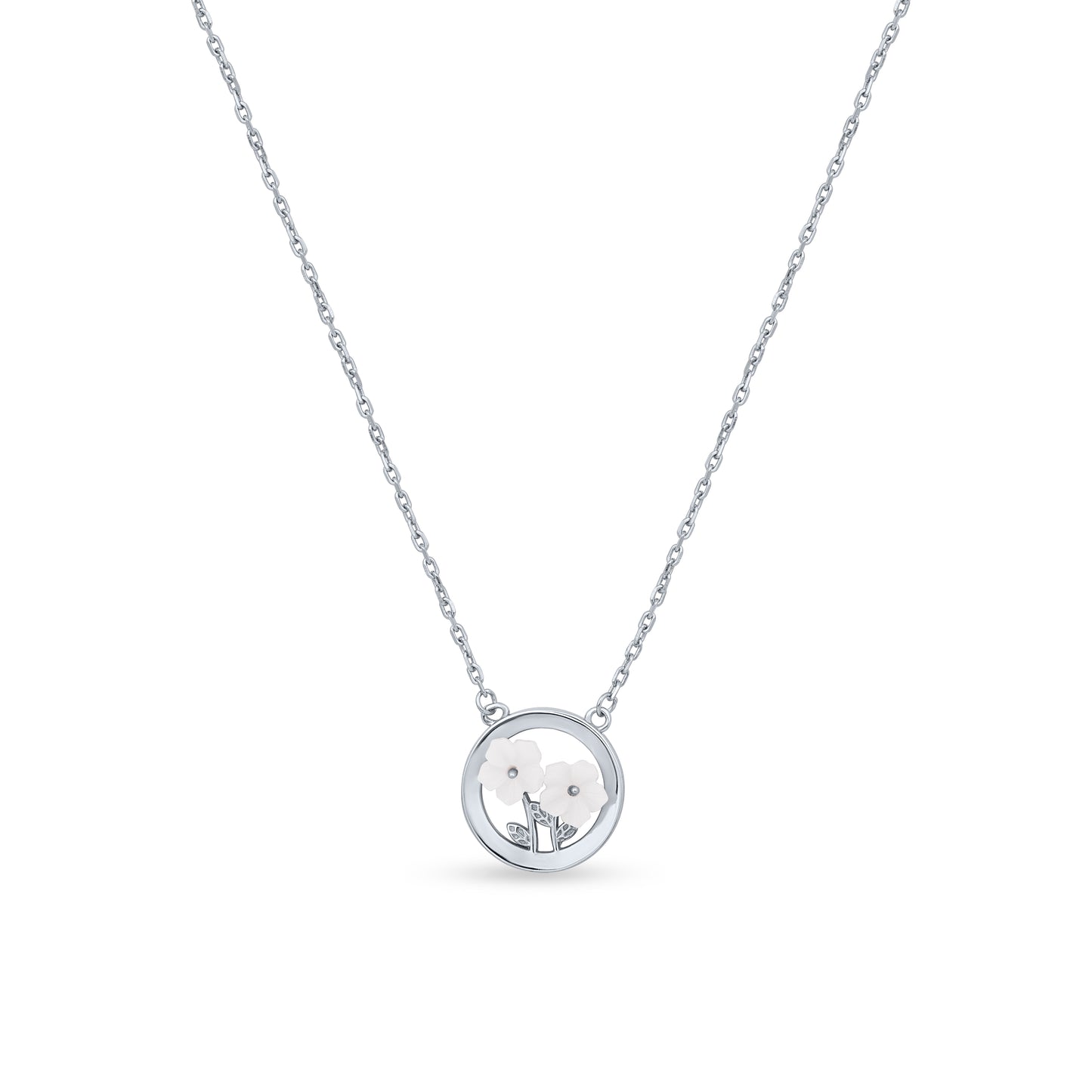 Floral Serenity Pendant