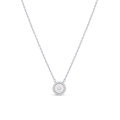 Halo Essence Silver Pendant
