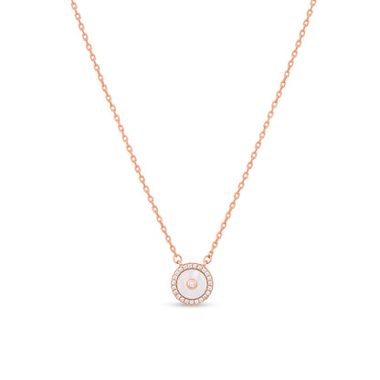 Halo Essence Silver Pendant