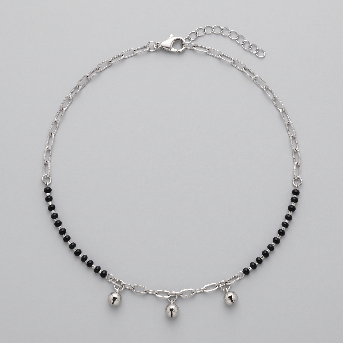 Noir Ball Charm Anklet