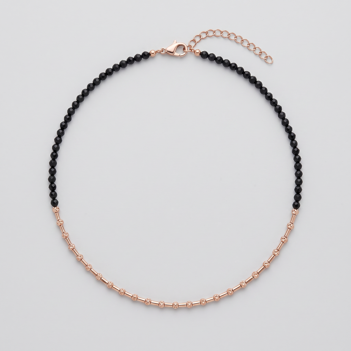 Noir Rose Bead Anklet