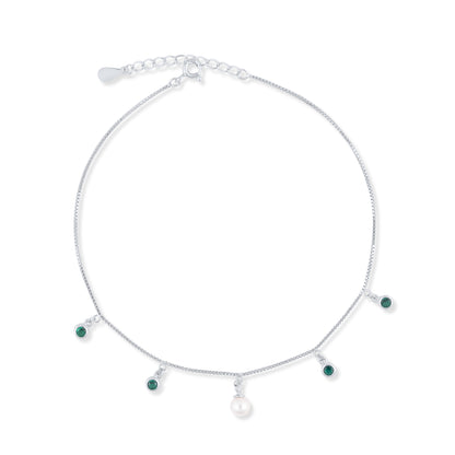 Pearl Grove Anklet