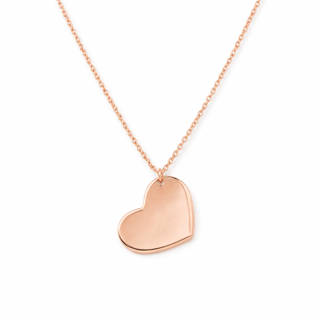 Personalised Heart Shaped Necklace With Image