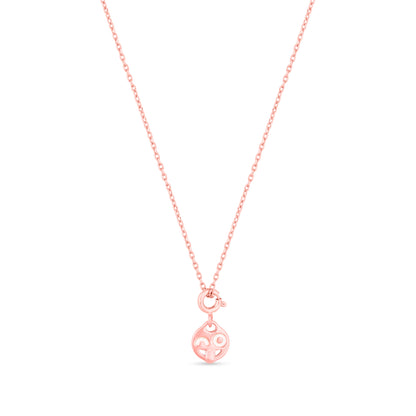 Playful Sync Rose Gold Charm