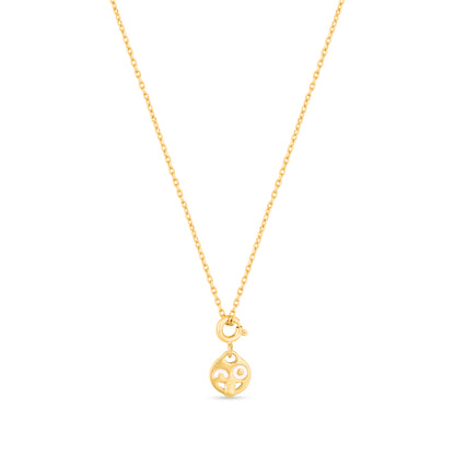 Playful Sync Gold Charm