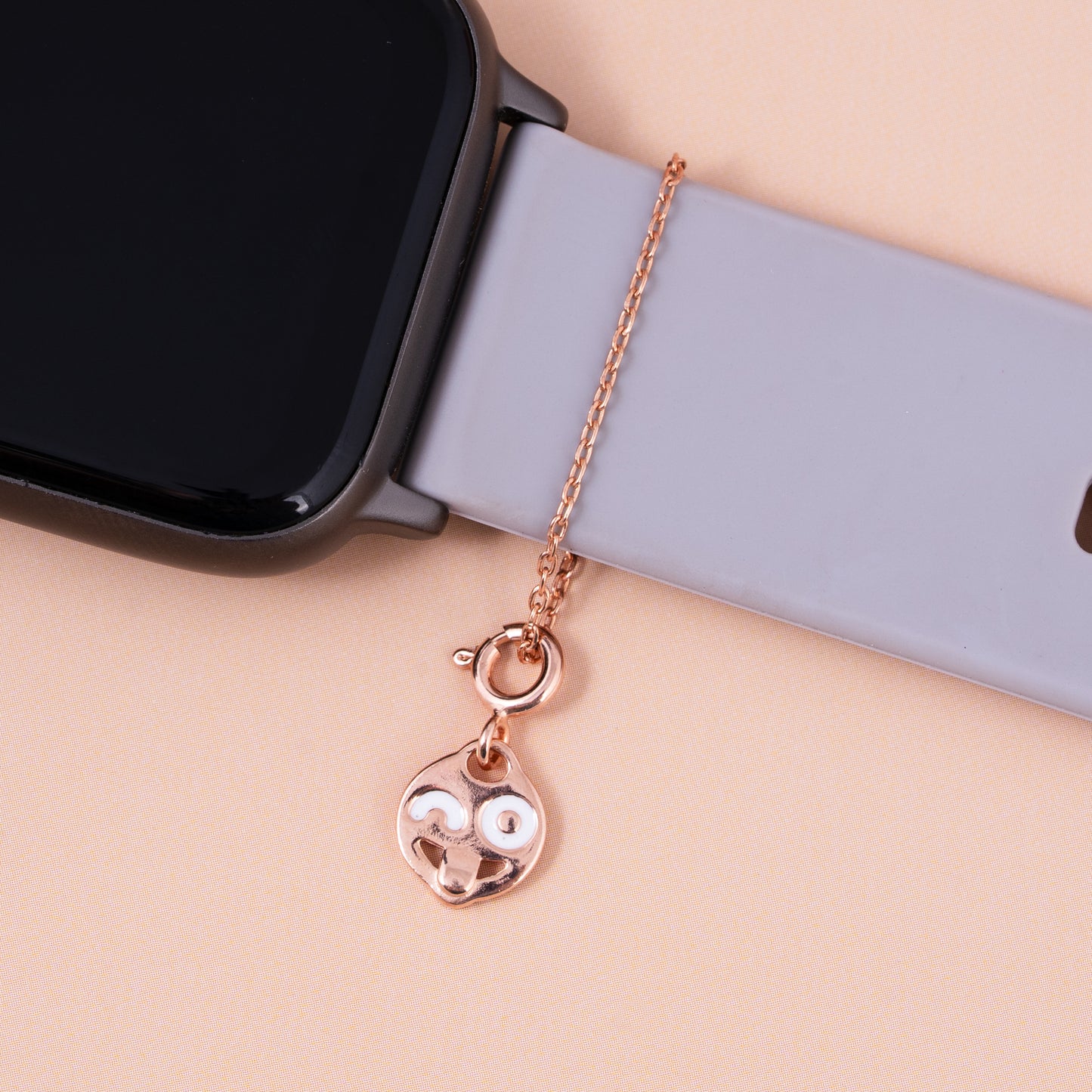 Playful Sync Rose Gold Charm