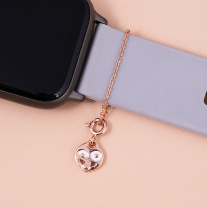 Playful Sync Rose Gold Charm