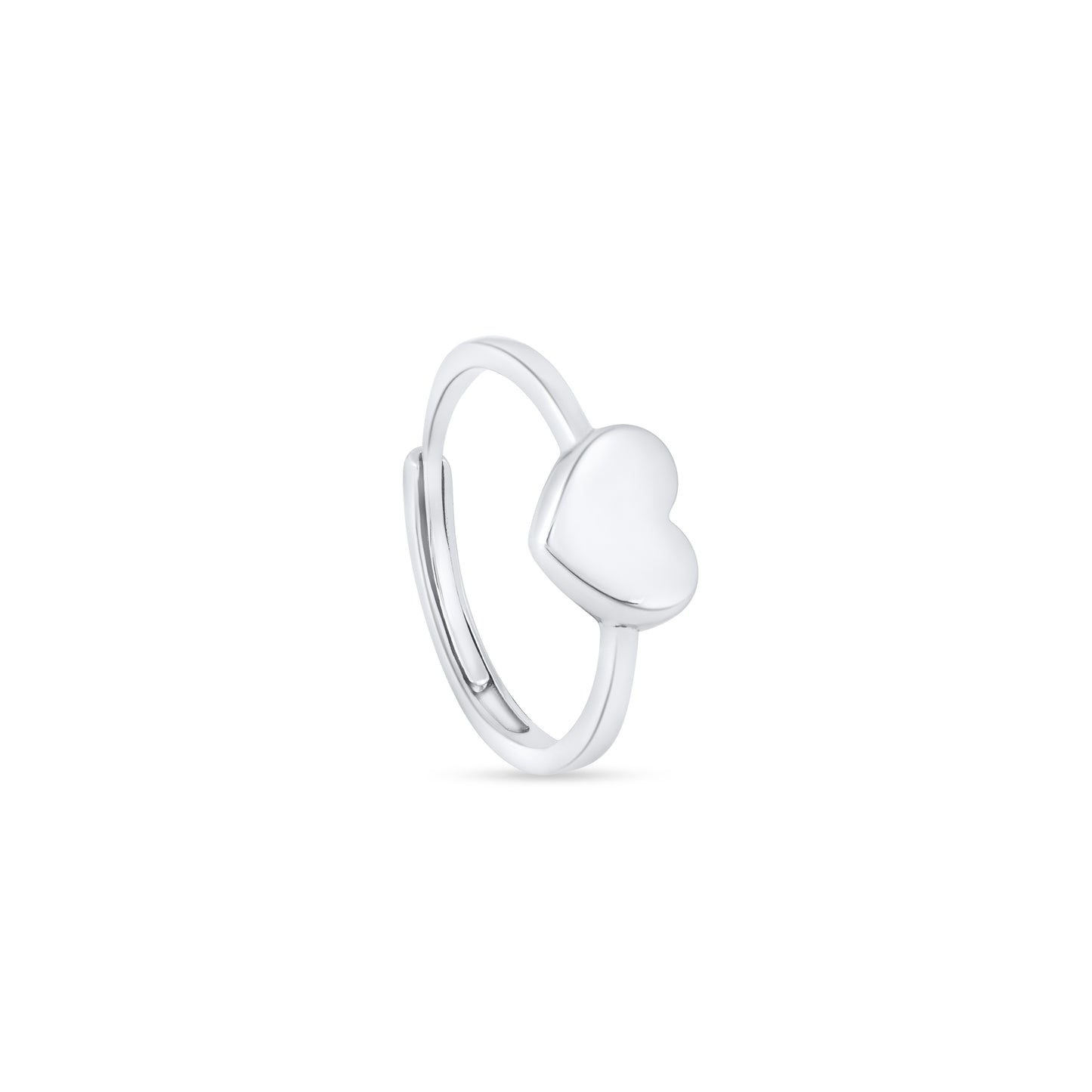 Pure Heart Silver Ring