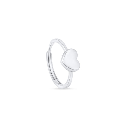 Pure Heart Silver Ring