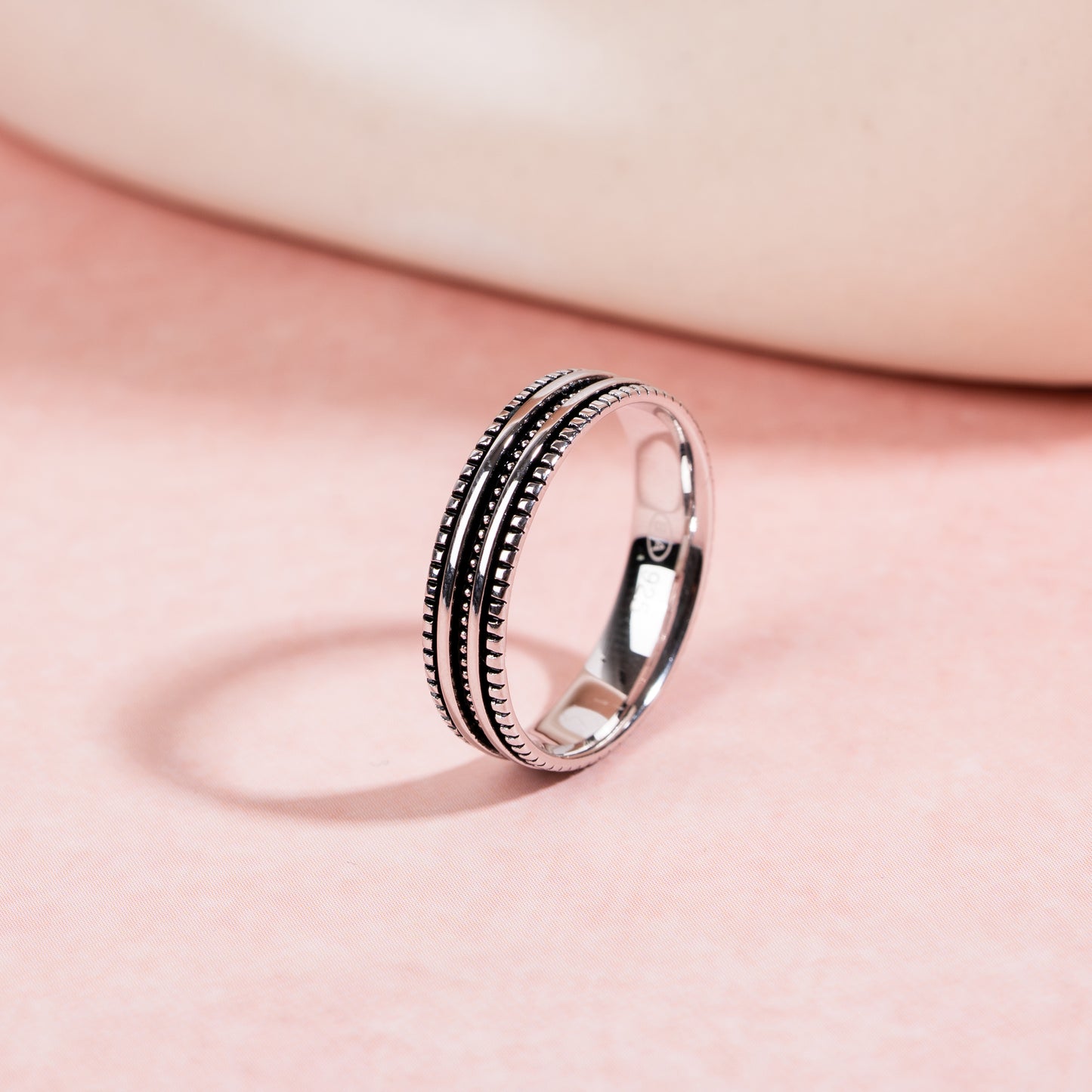 Reflective Rhythm Ring