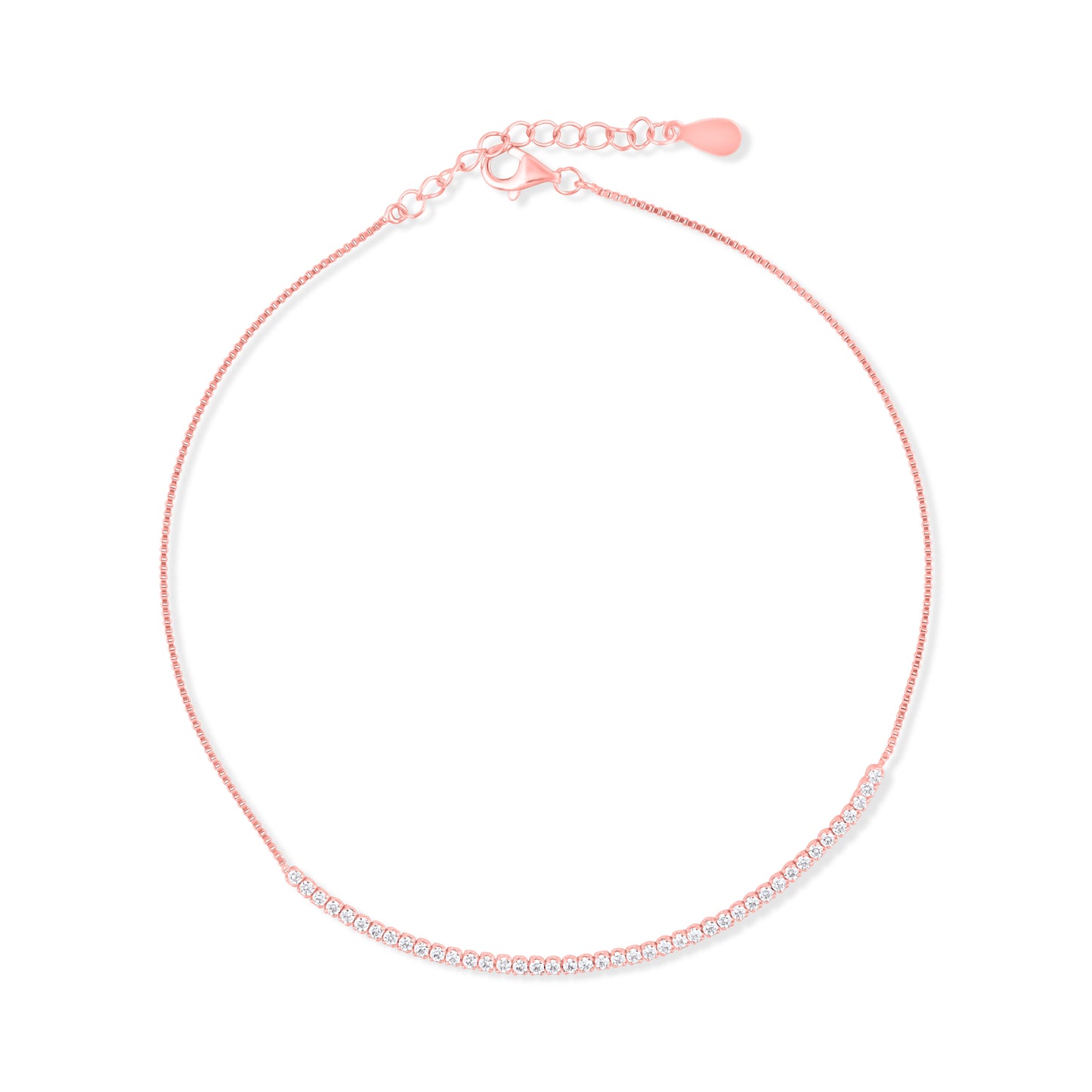 Rosé Celiora Anklet