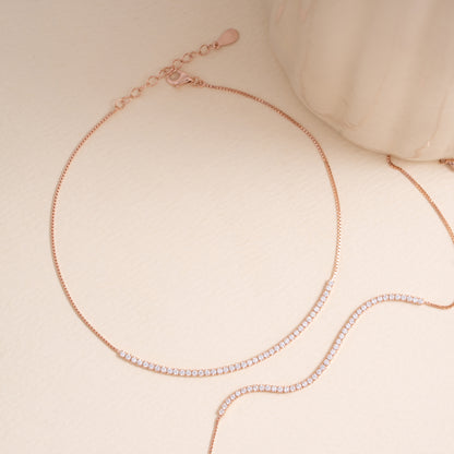 Rosé Celiora Anklet