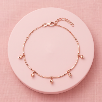Rose Bell Anklet