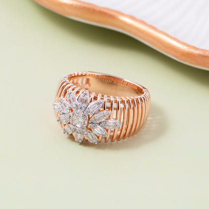 Rosé Bloomburst Ring