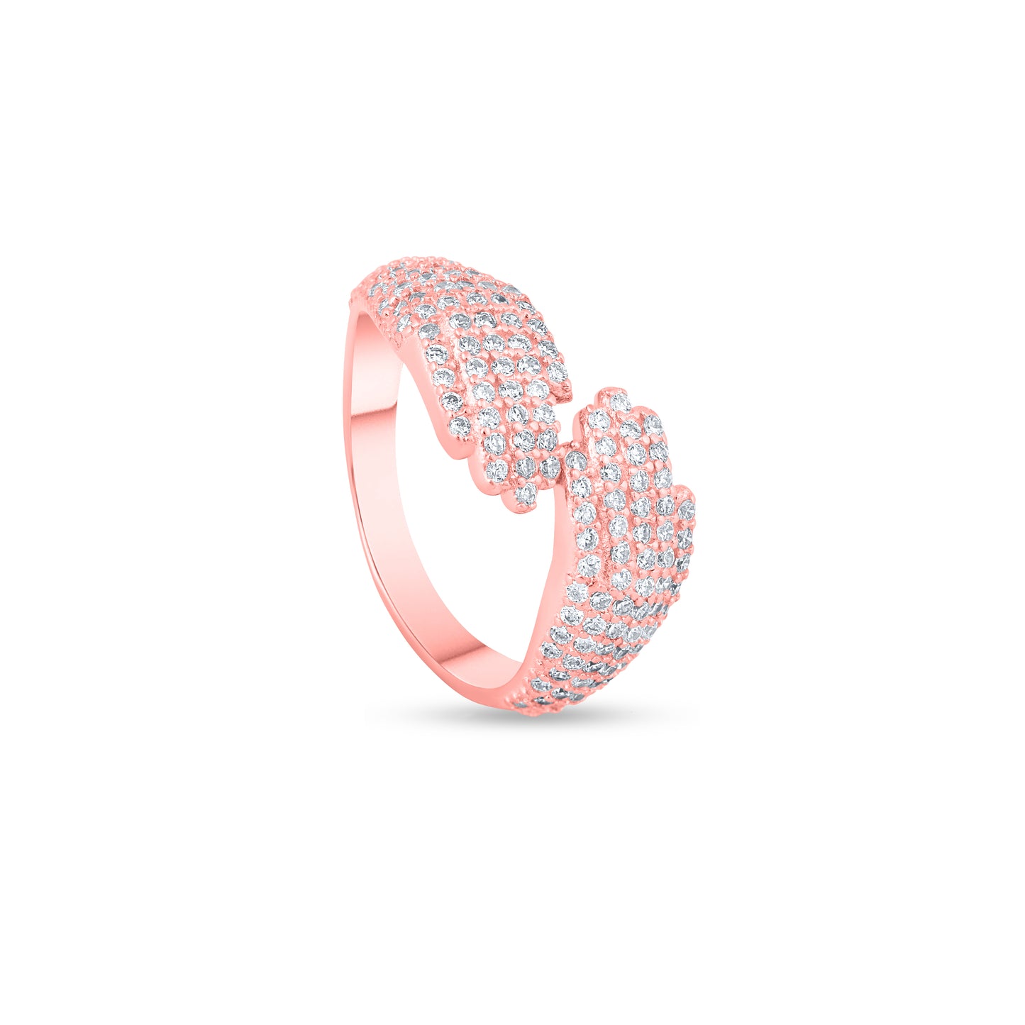 Rosé Embrace Hug Ring