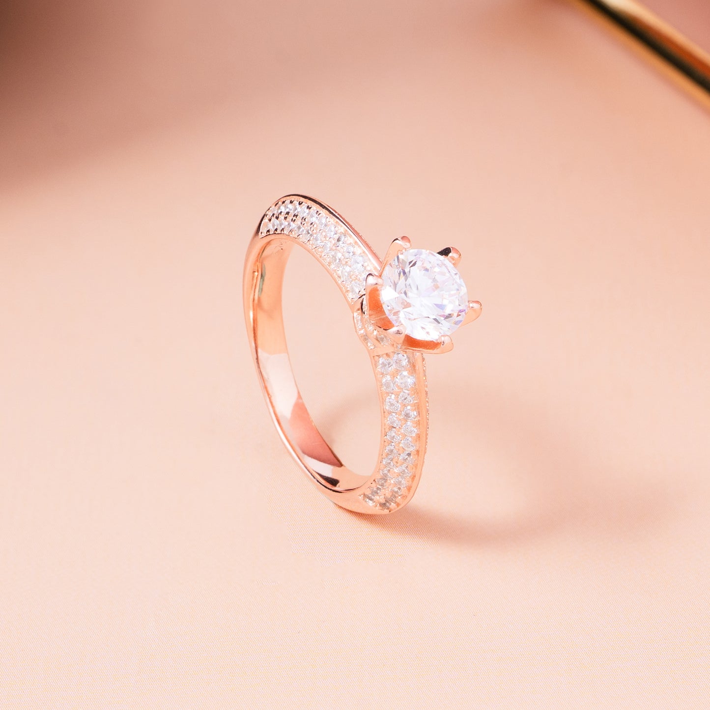 Rose Gold Promise Ring