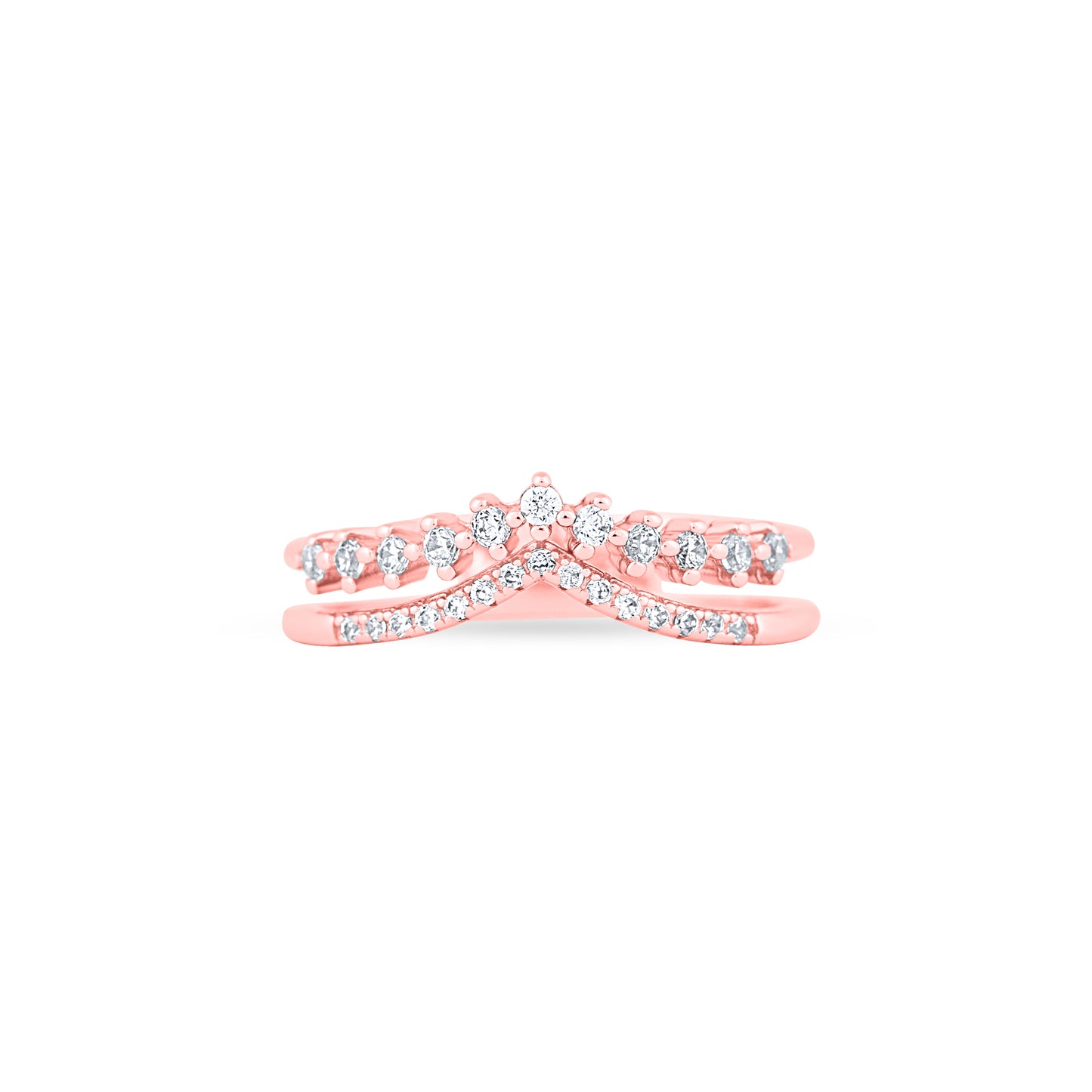 Rosé Gold Spark Band
