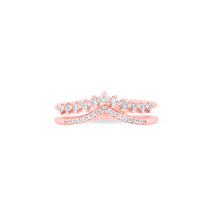 Rosé Gold Spark Band