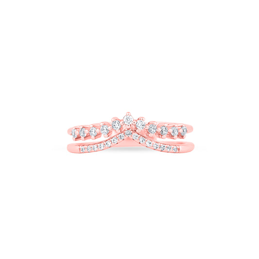Rosé Gold Spark Band