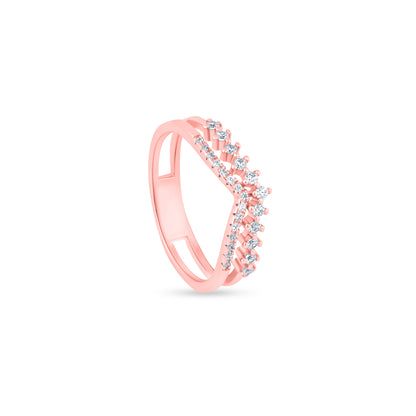 Rosé Gold Spark Band