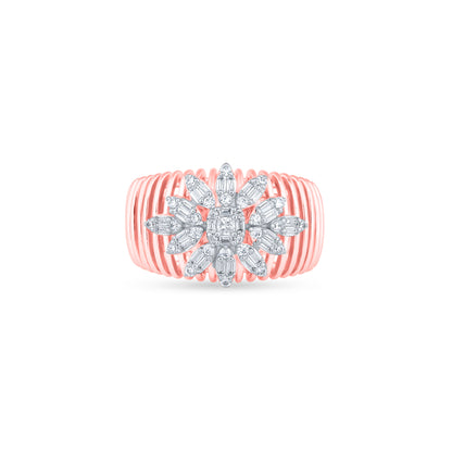 Rosé Bloomburst Ring