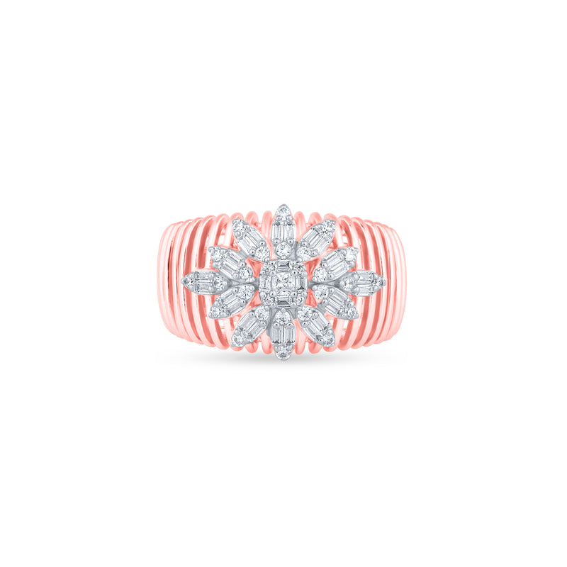 Rosé Bloomburst Ring