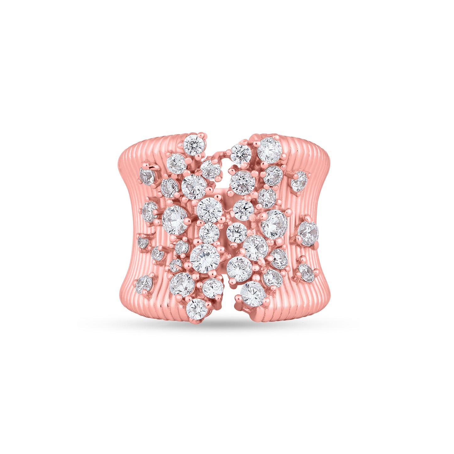 Rosé Cascade Ring