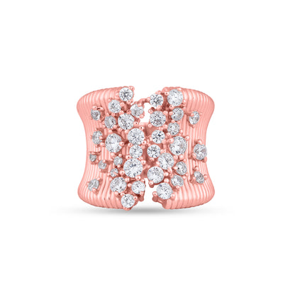Rosé Cascade Ring