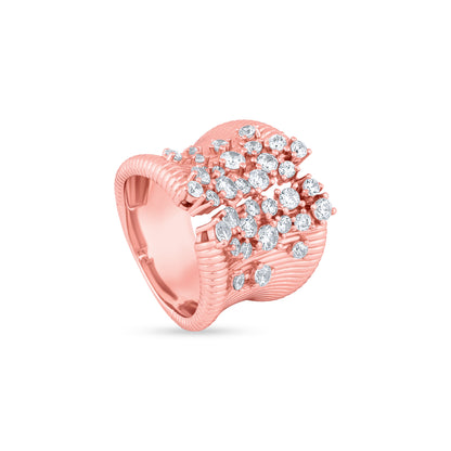 Rosé Cascade Ring