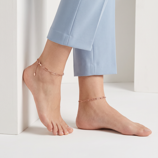 Rose Link Anklet