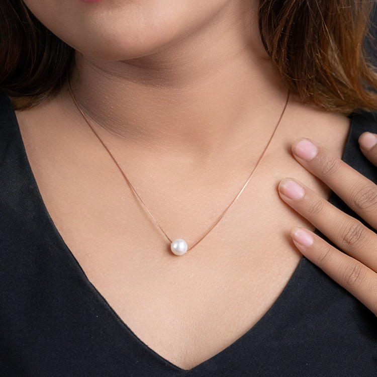 Rose gold heart of the ocean