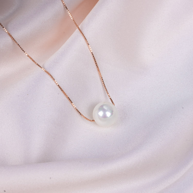 Rose gold heart of the ocean