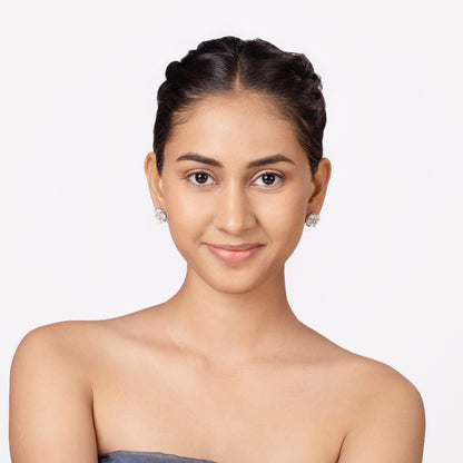 Roselight Bloom Stud Earrings