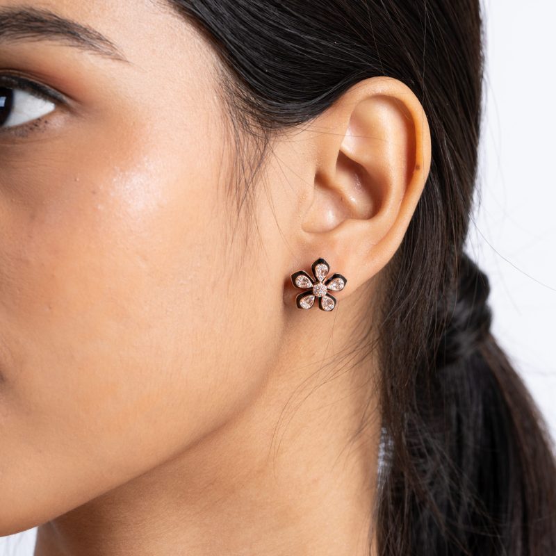 Rosette Glitz Earrings