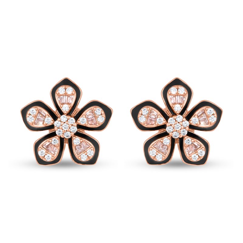 Rosette Glitz Earrings
