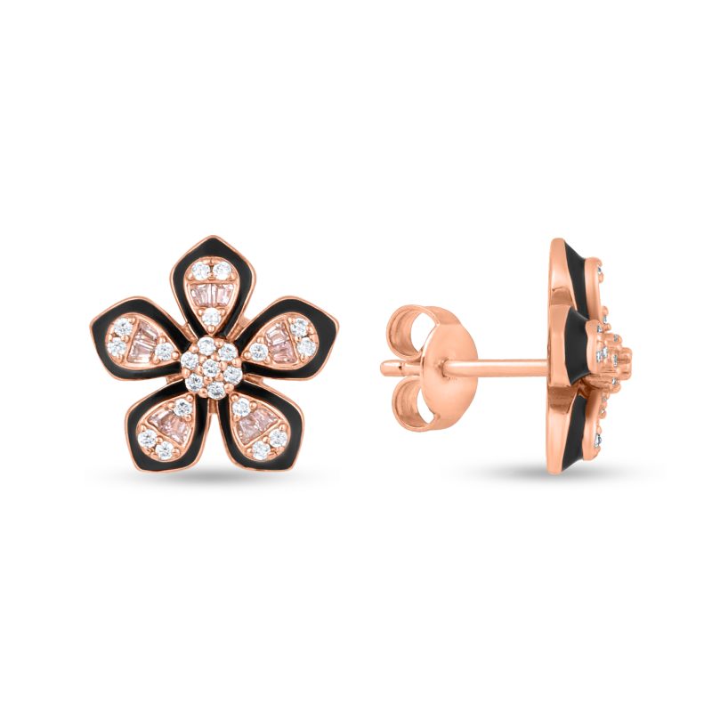 Rosette Glitz Earrings