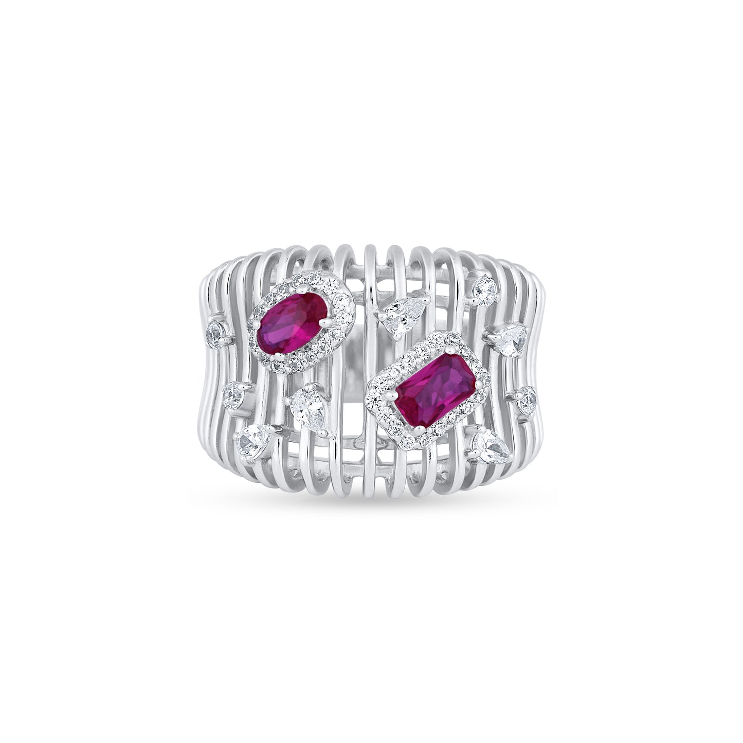 Ruby Rhythm Ring