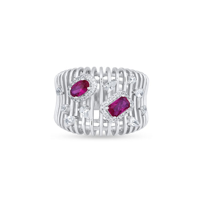 Ruby Rhythm Ring