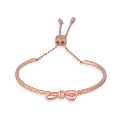 Bow Sterling Silver Bracelet