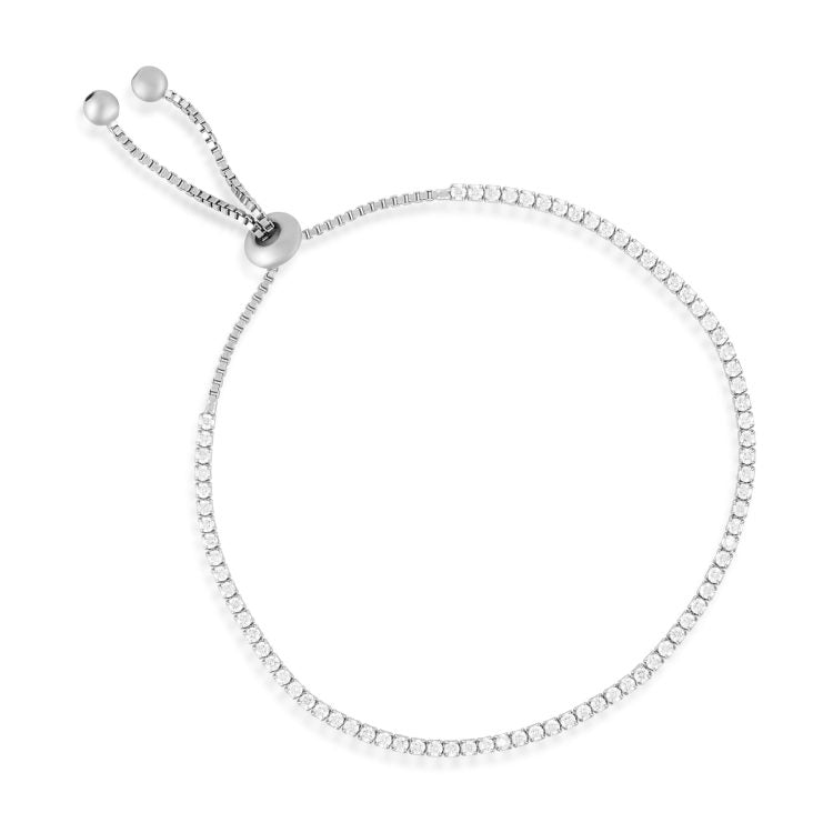 Geometric Design Sterling Silver Bracelet