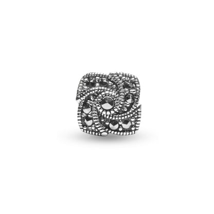 Ebony Beuty Silver Earrings