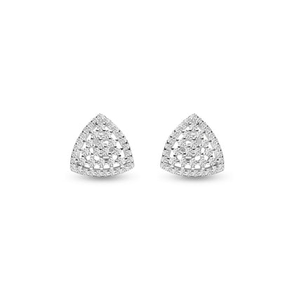 Trinity Beau Silver Earrings