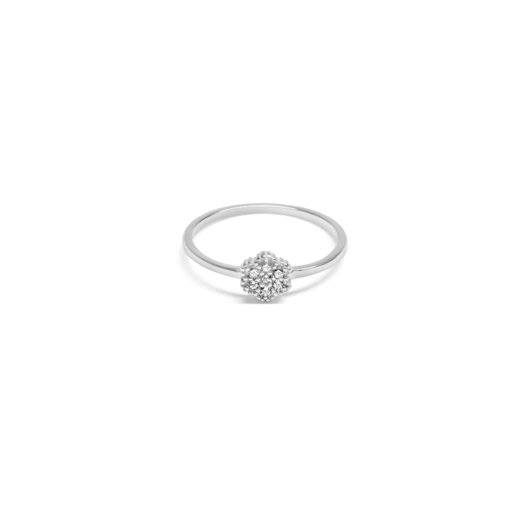 Honey Silver Ring
