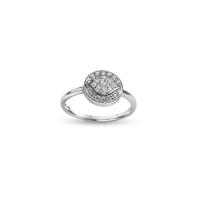 Silver glory ring