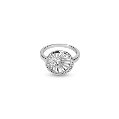 Silver Ellora ring