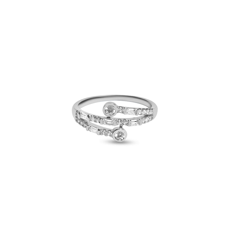 Silver Summer love ring