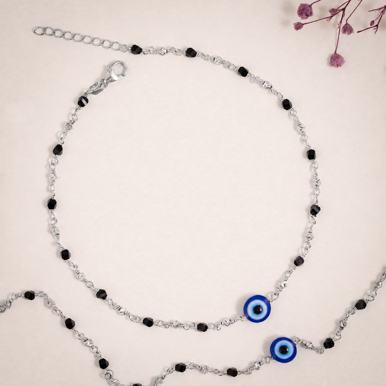 Shadowguard Silver Anklet