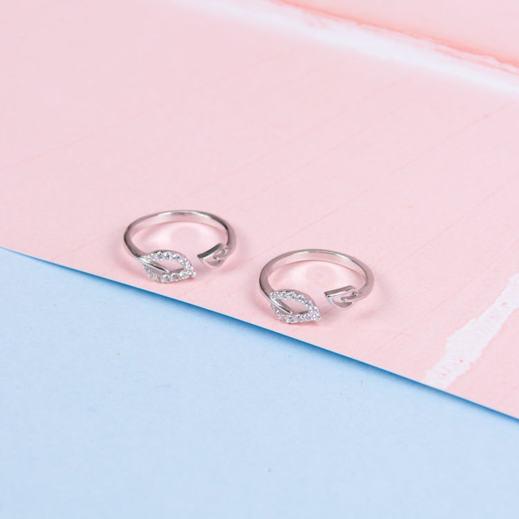 Bouganville Silver  Toe Ring
